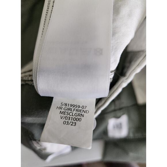GAP Girlfriend Khaki Olive Green sz 8 womens Careerwear workwear uniform - Picture 8 of 11